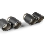 Akrapovic Carbon Round Tailpipe Set (with Akrapovic exhaust) for G90 & G99 BMW M5