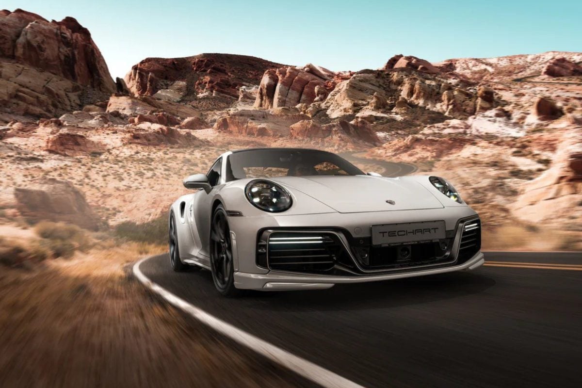 Porsche 911 Turbo Front Apron