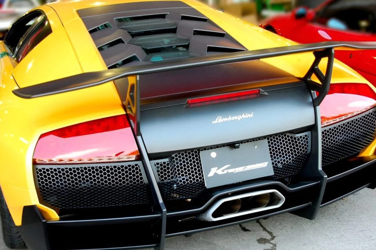Lamborghini Murcielago SV exhaust