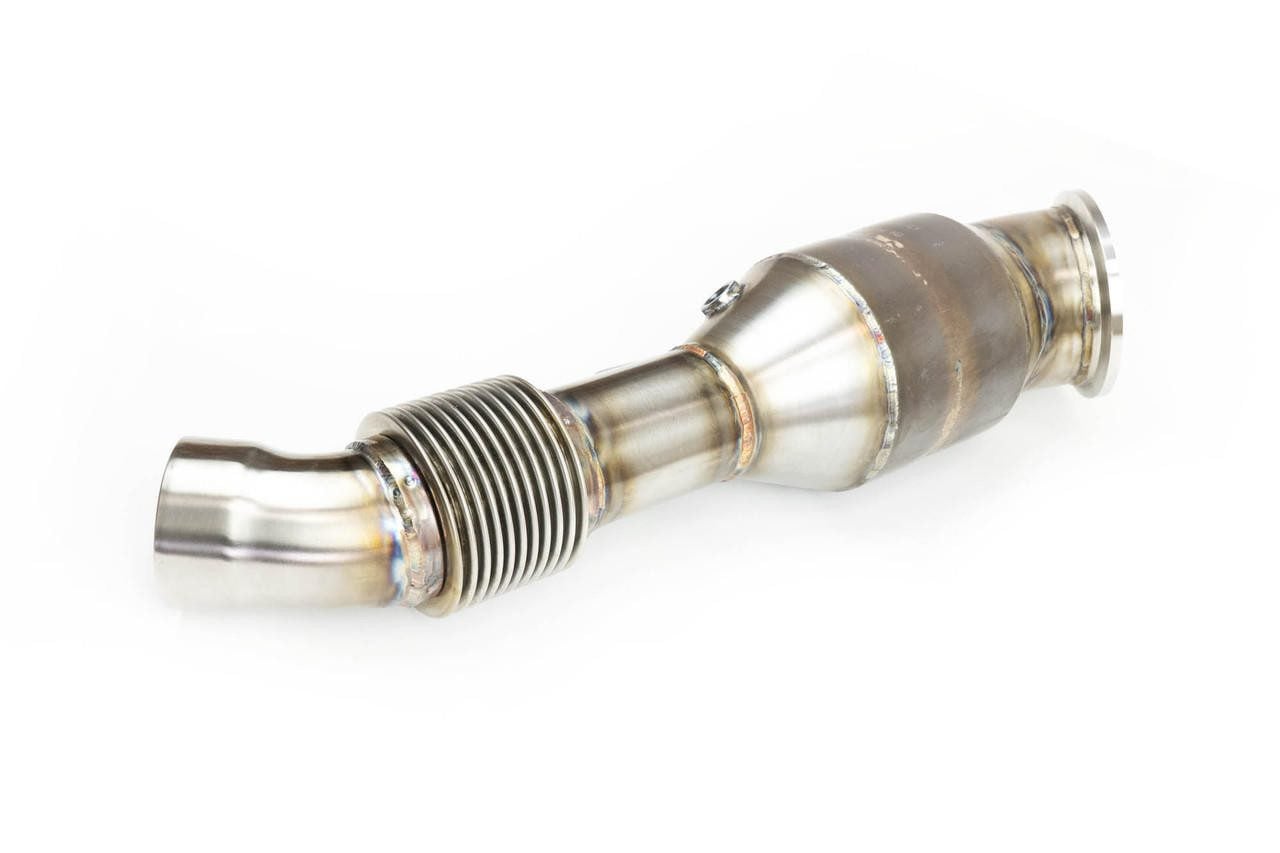 Fabspeed Downpipe with Sport Cat for BMW and Toyota with B58 Engines [FS.BMW.M340.SC]