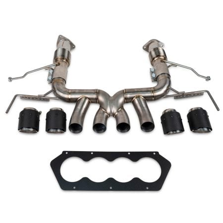 Fabspeed Titanium Supersport X-Pipe Cat-Back Exhaust System for C8 Chevrolet Corvette Z06