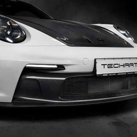 Porsche 911 GT3 Front Air-Intake Channels Air Flow