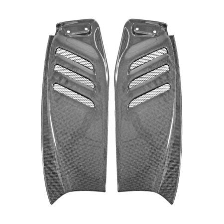 Fabspeed Carbon Rear Engine Vents For F142MFL Ferrari F8 Spider [FS-CF-FER-F8SREV]