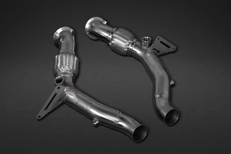 Ferrari SF90 Downpipes: The Balance Of Heat And Harmony