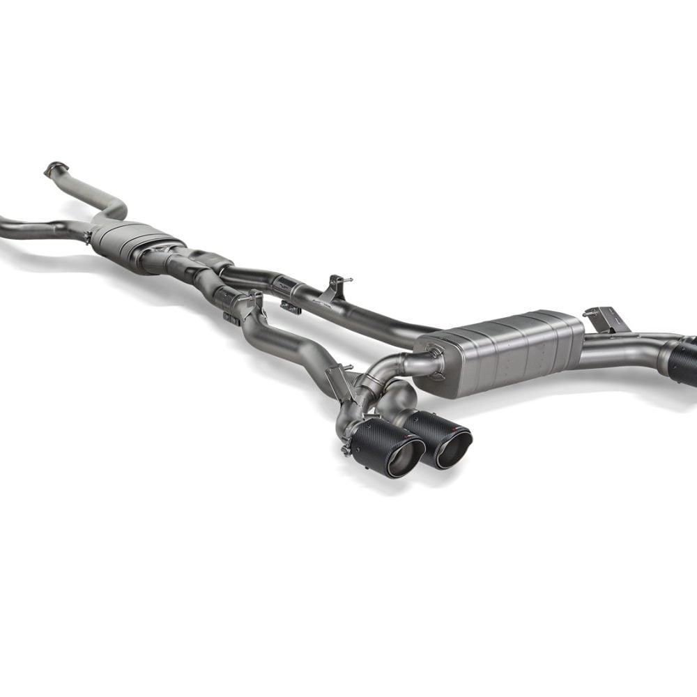 Akrapovic Titanium Catback Exhaust System for G90 & G99 BMW M5