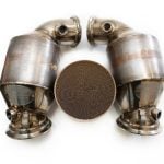 Fabspeed Downpipes with Sport Cat for F9x BMW M8