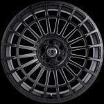 Urban Automotive WX-3 Competition Wheel for L663 Land Rover Defender in Satin Black - Front View of Wheel