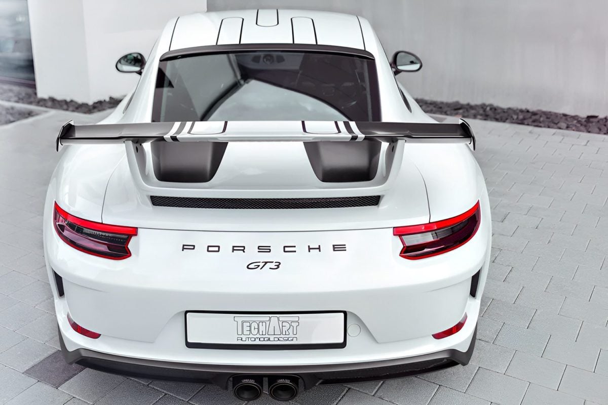 Porsche GT3 spoiler
