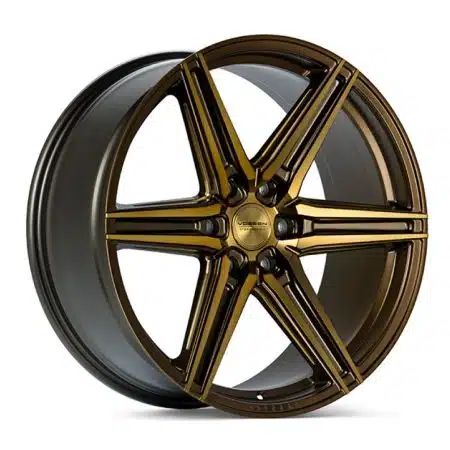 Vossen Hybrid Forged (6-lug) Series HF6-2 Wheel in Tinted Matte Bronze – 20×9.5 +15 6-135 [HF62-0F05]
