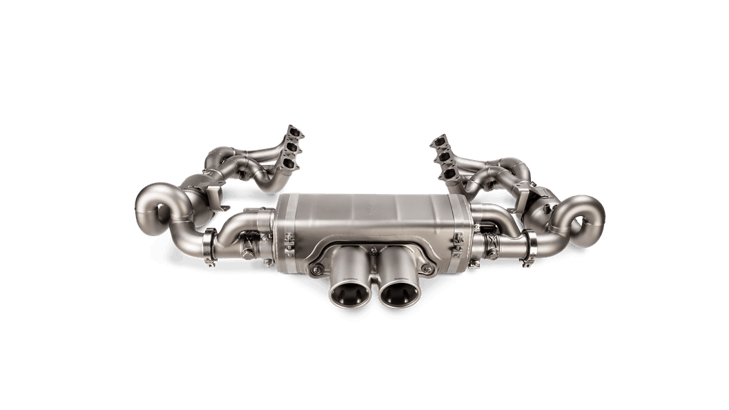 Porsche GT3 exhaust