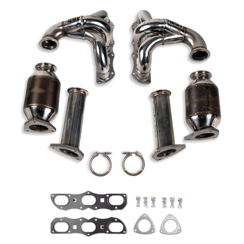 Fabspeed Modular Headers with Sport Cats for 992.2 Porsche 911 Carrera / GTS / S