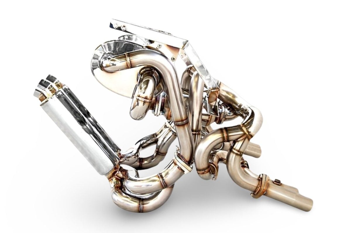 Lamborghini Diablo 5.7 VT Exhaust With An F1 Voice 1 Lamborghini Diablo 5.7 VT exhaust