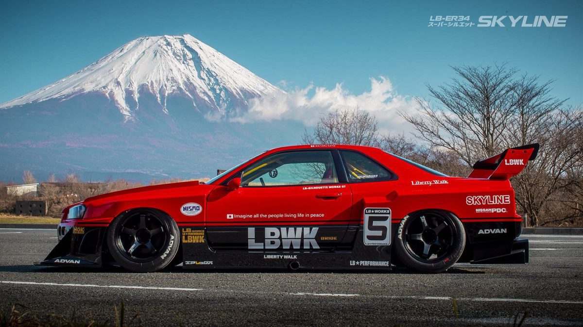 Super Silhouette Revival: Liberty Walk’s R34 GT-R Widebody Kit