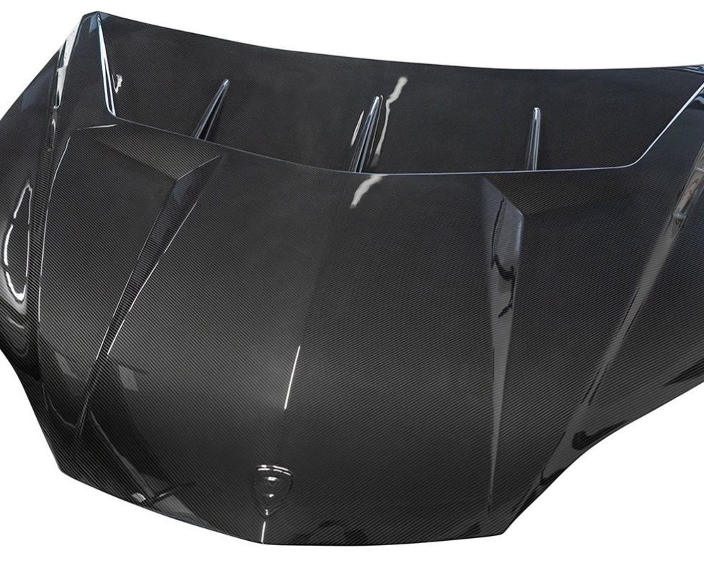 NOVITEC Carbon Engine Bonnet for Lamborghini Urus SE in Full Twill Carbon - Top View