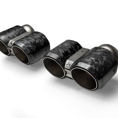 Akrapovic Chopped Carbon & Titanium Octagonal Tailpipes for G8x BMW M2, M3, and M4 [TP-CT/73/CF]