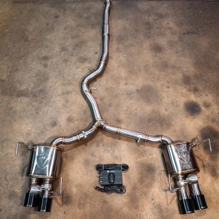 Valvetronic Designs Valved Sport Exhaust System for VA Subaru WRX & STi [SUB.FA20.WRX.VSES.BR/SUB.FA20.WRX.VSES.TI]
