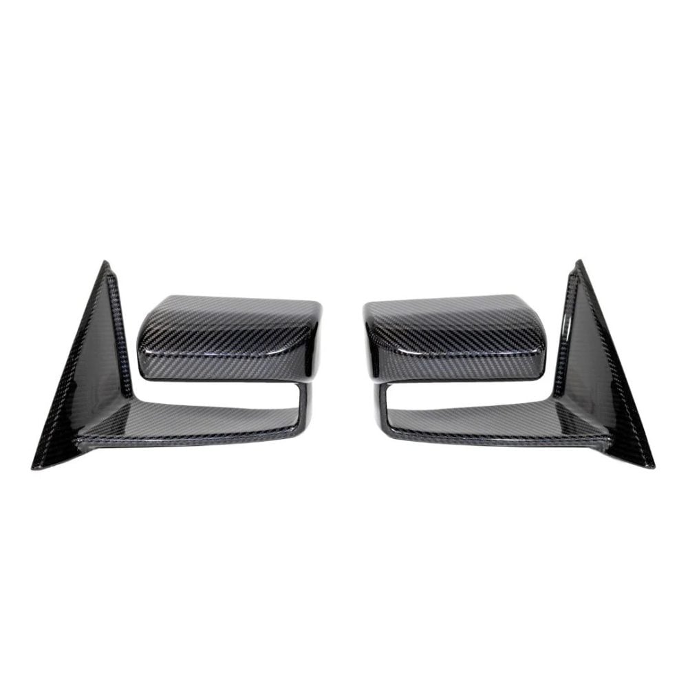 APR Performance Carbon GT2 Aero Mirrors for A90 & A91 Toyota GR Supra - Front View of Pair