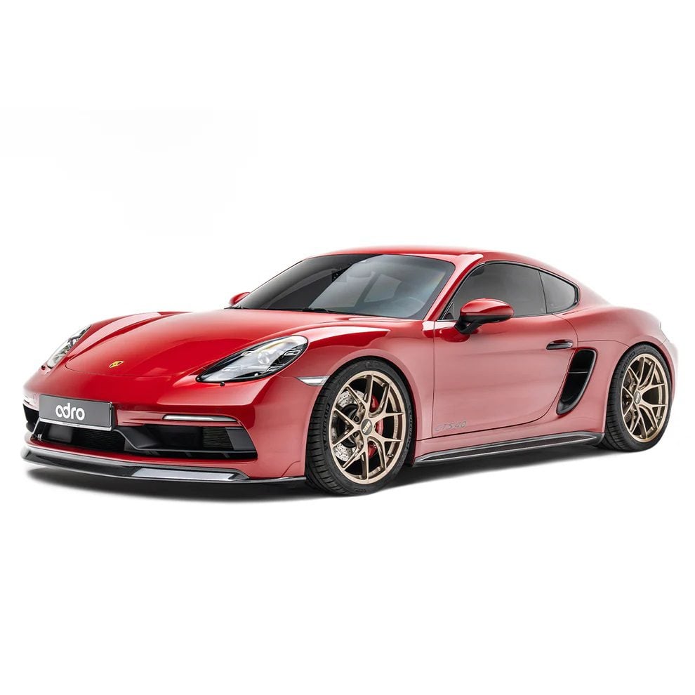 ADRO Carbon Side Skirts for 982 Porsche 718 Boxster and 718 Cayman