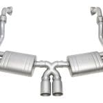 SOUL Performance Exhaust System with Dual Wall Tips for 987.2 Porsche Boxster / Cayman [POR.9872.VES.POT/POR.9872.VES.BC]