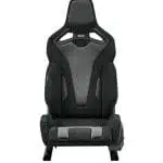 RECARO Dynamic Sport C Seat in Leather Black / Dinamica Suede Black - Front View