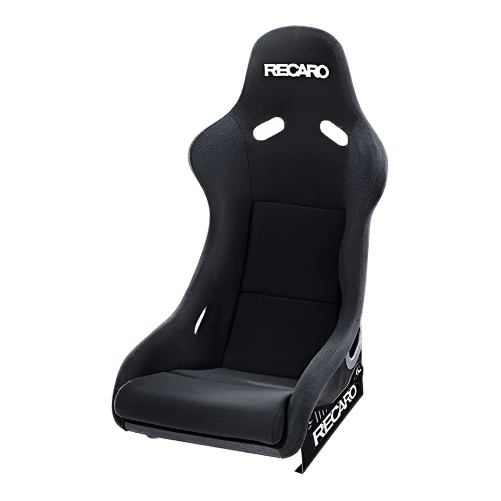 RECARO Race Pole Position N.G. (FIA) Seat in Velour Black - Front Side View