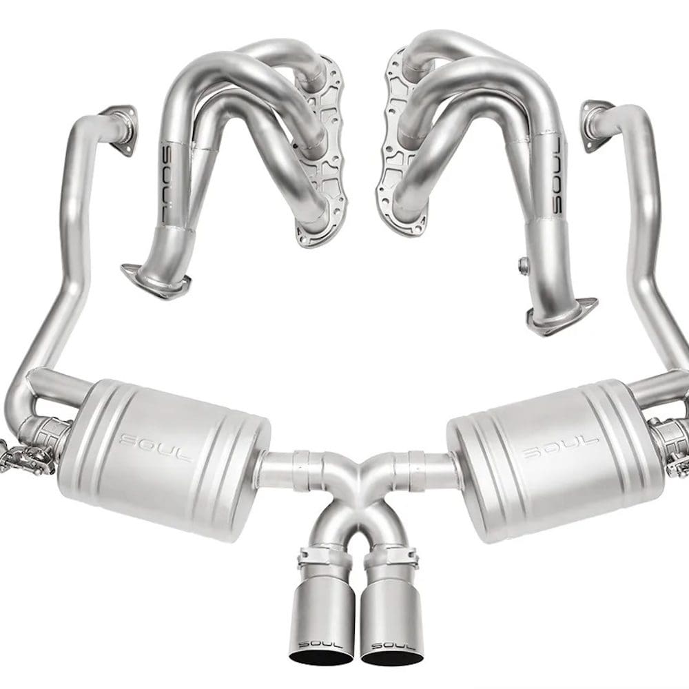 SOUL Performance Competition Exhaust Package for 987.2 Porsche Boxster / Cayman