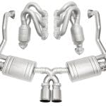 SOUL Performance Street Exhaust Package with Single Wall Tips for 987.2 Porsche Boxster / Cayman