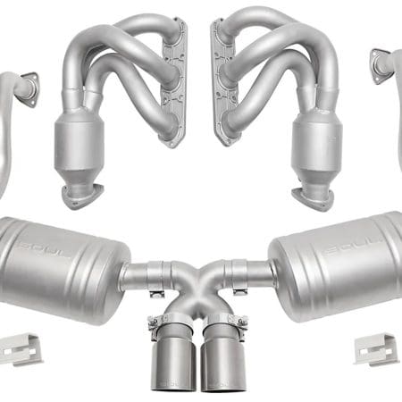 SOUL Performance Street Exhaust Package for 986 Porsche Boxster (with 2.7L engine)