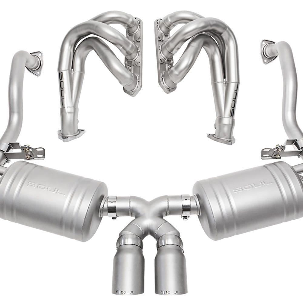 SOUL Performance Competition Exhaust System for 987.1 Porsche Boxster / Cayman