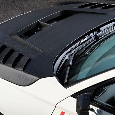 J’s Racing Dry Carbon Phantom Hood for FL5 Honda Civic Type R [PHAB-L5-DC]