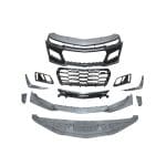 Auto Addict 6th Gen ZL1 1LE Front Bumper Conversion for 5th Gen Chevrolet Camaro - Front View of Components
