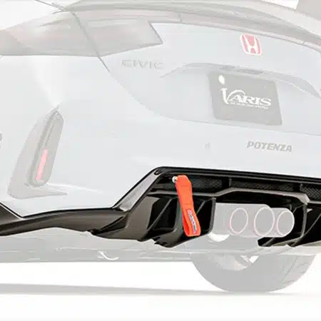 Varis Arising-I Evo II Rear Diffuser Skirt for FL5 Honda Civic Type R [VAHO-145/VAHO-146]