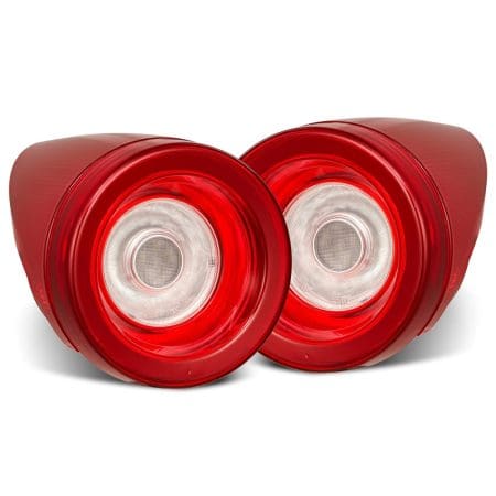 AlphaRex Prismatic LED Clear Red Tail Lights for F142 Ferrari 458 Italia & Spider [668002]