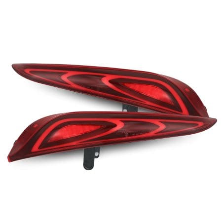 AlphaRex FT-1 Style LED Vivid Red Tail Lights for A90 / A91 Toyota GR Supra [609031]