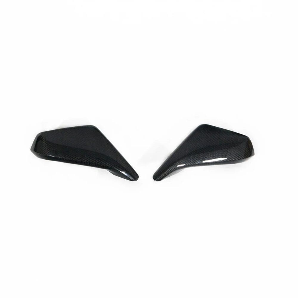 Auto Addict Carbon Mirror Cap Replacements for 5th Gen Chevrolet Camaro - Front View