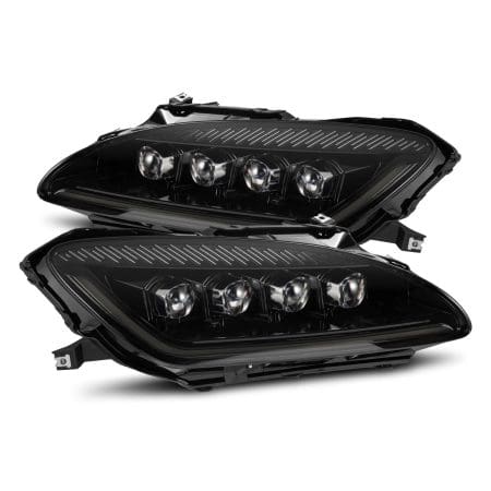 AlphaRex Nova-Series Projector LED Alpha-Black Headlights for AP1 / AP2 Honda S2000 [880272]