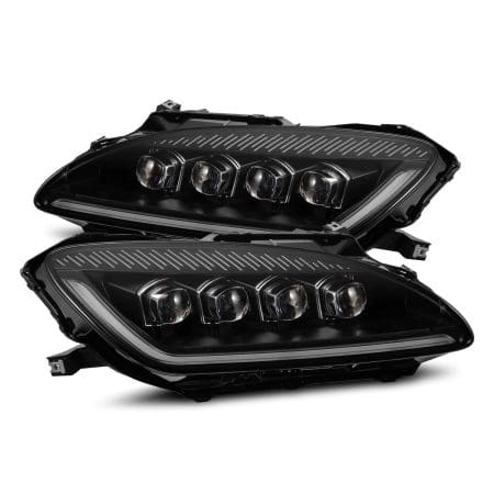 AlphaRex Nova-Series Projector LED Black Headlights for AP1 / AP2 Honda S2000 [880273]