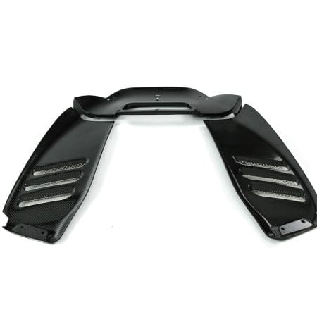 Kline Innovation Carbon Engine Covers for F142MFL Ferrari F8 Spider [KL-AER-FER-F8-ENGC-CF/KL-AER-FER-F8-ENGC-TXT]