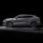 Urban Automotive Visual Carbon Lower Side Sills for Lamborghini Urus S - Full Kit Side View
