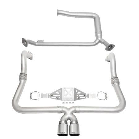 SOUL Performance Sport Exhaust Package with Dual Wall Tips for 982 Porsche 718 Boxster / Cayman