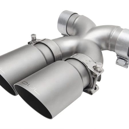 SOUL Performance Bolt-On X-Pipe with Dual Wall Tips for 982 Porsche 718 Boxster / Cayman [POR.718.XT.POT/POR.718.XT.BC]