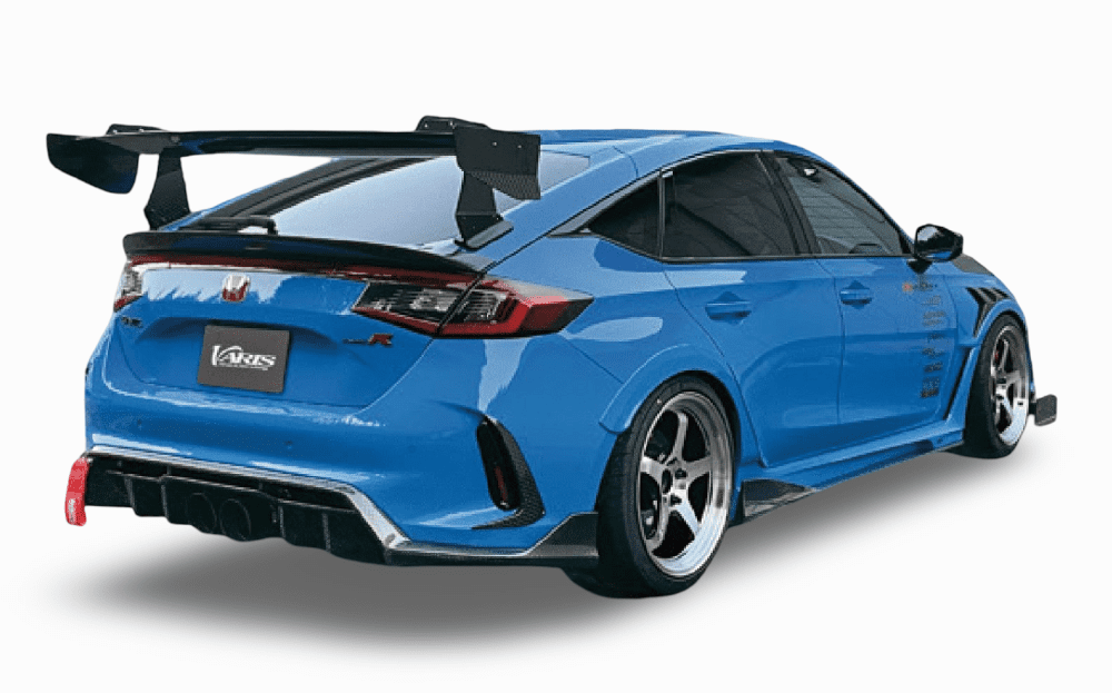 Varis Arising-II Track Edition Rear Diffuser Skirts for FL5 Honda Civic Type R