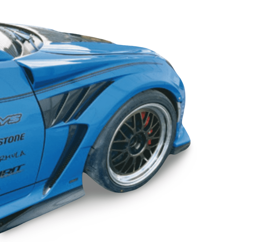 Varis Arising-2 Aero GT Fenders for ZD8 Subaru BRZ / ZN8 Toyota GR86