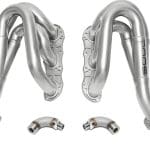 SOUL Performance Competition Headers for 981 Porsche Boxster / Cayman [POR.981.COH/POR.981.COHO2] with Spacers - Top View