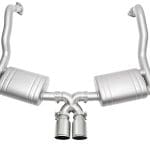 SOUL Performance Exhaust System with Tips for 981 Porsche Boxster Spyder / Cayman GT4