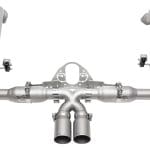 SOUL Performance Race Exhaust System with Single Wall Tips for 981 Porsche Boxster / Cayman