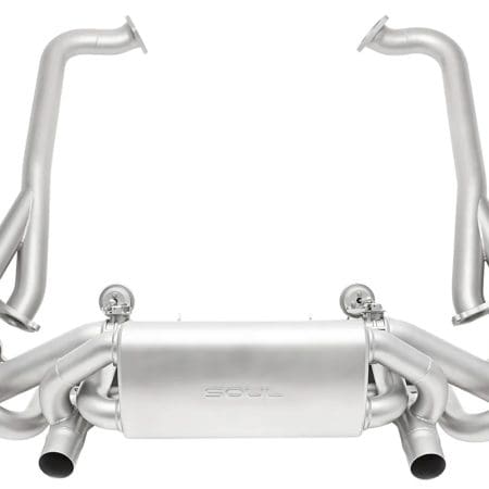 SOUL Performance Sport Exhaust Package with Dual Wall Tips for 982 Porsche 718 Cayman GT4 Clubsport