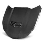 Auto Addict Carbon Type-OE-SS Hood for 6th Gen Chevrolet Camaro LT, RS, and SS - Top Side View