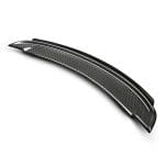 Auto Addict Carbon Z/28-Style Rear Wicker-Bill Spoiler for 5th Gen Chevrolet Camaro Z/28 & ZL1 (coupe, facelift) - Upper Front Side View