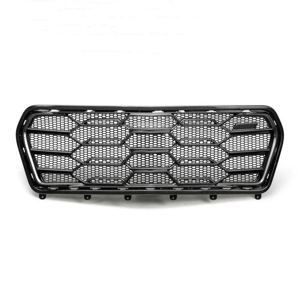 Auto Addict Carbon ZL1 1LE Track Package Lower Grille (for AA front bumper conversion) for G5 Chevrolet Camaro LT, RS, SS, and ZL1 - Front View
